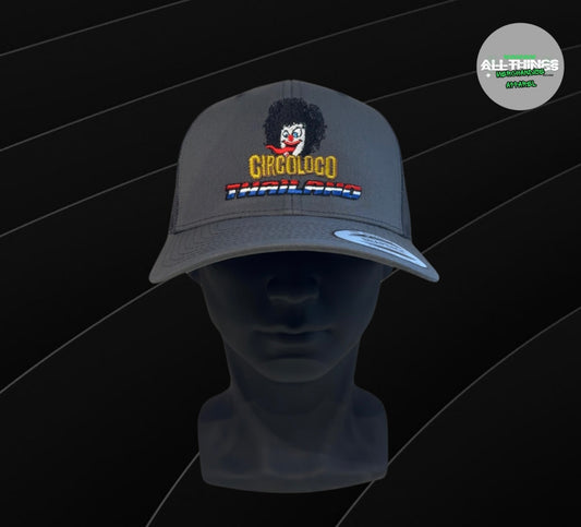 Circoloco Thailand Grey Snapback Trucker Cap