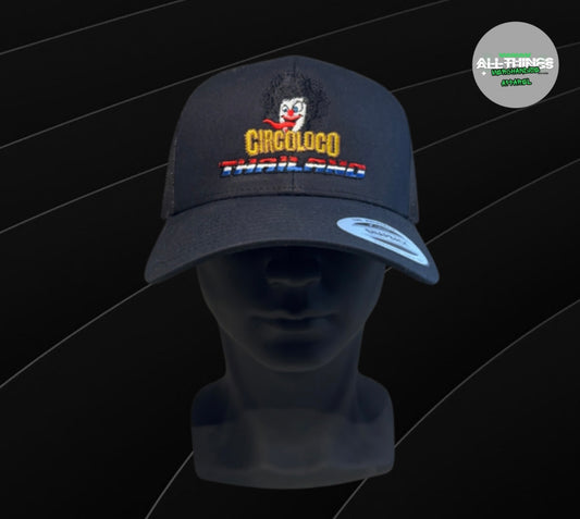 Circoloco Thailand Black Snapback Trucker Cap