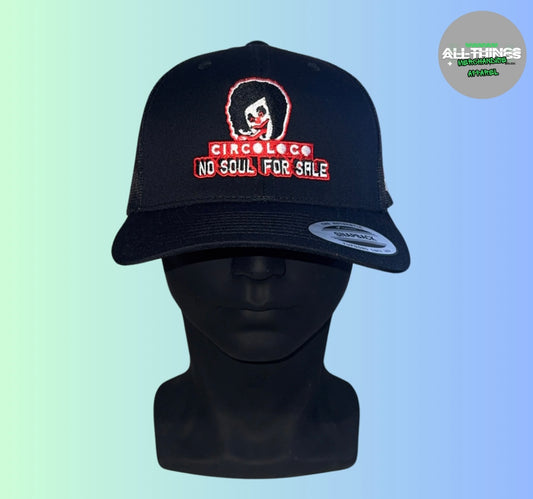 Circoloco "Nos Soul For Sale" Thailand Black Snapback Trucker Cap