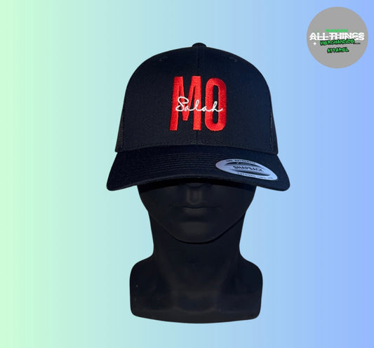 "MO Salah" LIVERPOOL F.C Black Snapback Trucker Cap